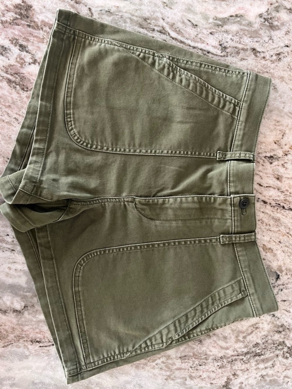 Madewell - Olive Utility Shorts - Size 29